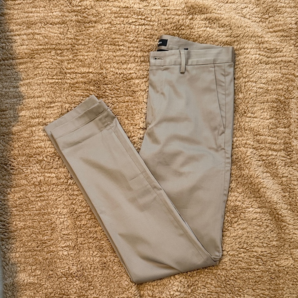 Theory Men's Dress Pants in Beige